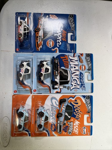 Hot wheels gulf tooned silver - hot,